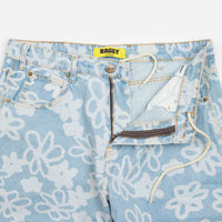 Butter Goods Flowers Jeans - Light Blue thumbnail