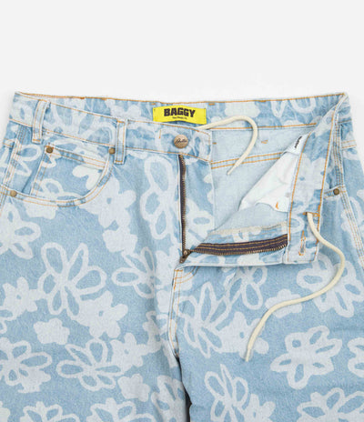 Butter Goods Flowers Jeans - Light Blue