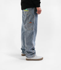 Butter Goods Frog Denim Pants - Light Blue