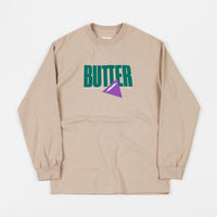 Butter Goods Gear Long Sleeve T-Shirt - Sand thumbnail