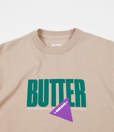 Butter Goods Gear Long Sleeve T-Shirt - Sand