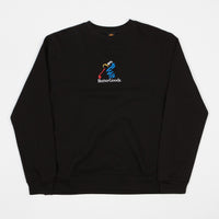 Butter Goods Golf Crewneck Sweatshirt - Black thumbnail