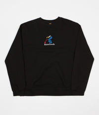 Butter Goods Golf Crewneck Sweatshirt - Black