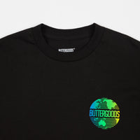 Butter Goods Gradient Worldwide T-Shirt - Black thumbnail