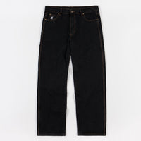 Butter Goods Gullwing Denim Pants - Black thumbnail