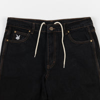 Butter Goods Gullwing Denim Pants - Black thumbnail