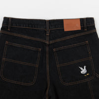 Butter Goods Gullwing Denim Pants - Black thumbnail