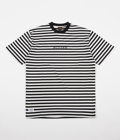 Butter Goods Hampshire Stripe T-Shirt - Black