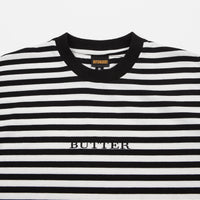 Butter Goods Hampshire Stripe T-Shirt - Black thumbnail