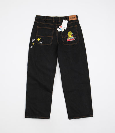 Butter Goods x The Smurfs Harmony Jeans - Washed Black