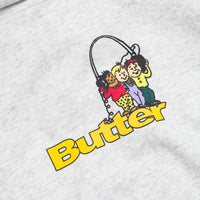 Butter Goods Headphones Logo Hoodie - Ash Grey thumbnail