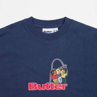 Butter Goods Headphones Logo T-Shirt - Denim thumbnail