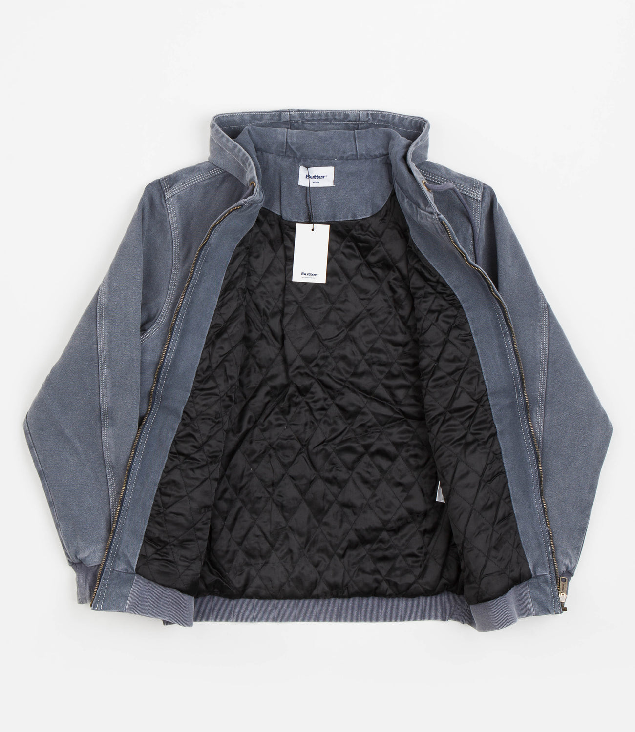 Butter Goods Heavy Weight Canvas Work Jacket - Slate | Flatspot