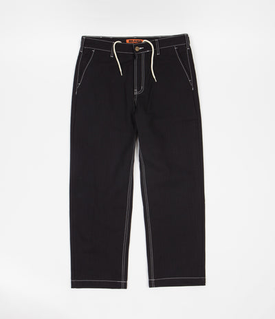 Butter Goods Herringbone Pants - Black