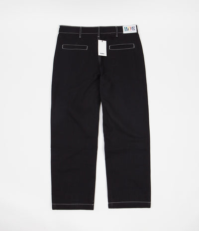 Butter Goods Herringbone Pants - Black