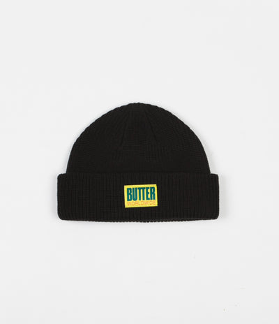 Butter Goods Hike Wharfie Beanie - Black