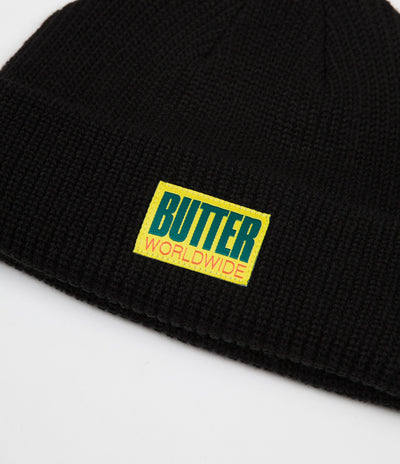 Butter Goods Hike Wharfie Beanie - Black