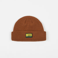 Butter Goods Hike Wharfie Beanie - Brown thumbnail