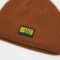 Butter Goods Hike Wharfie Beanie - Brown thumbnail