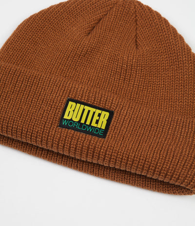 Butter Goods Hike Wharfie Beanie - Brown