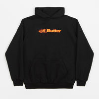 Butter Goods Horn Logo Hoodie - Black thumbnail