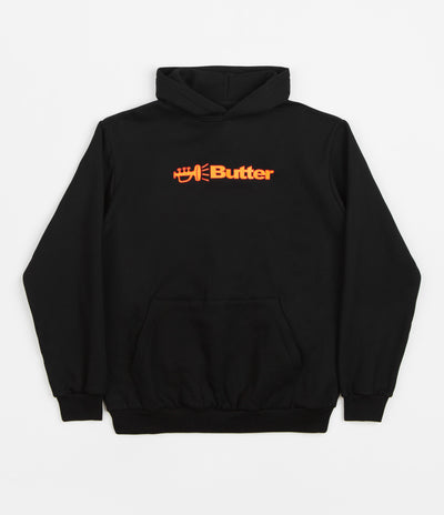 Butter Goods Horn Logo Hoodie - Black