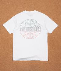 Butter Goods Italia Outline Logo T-Shirt - White