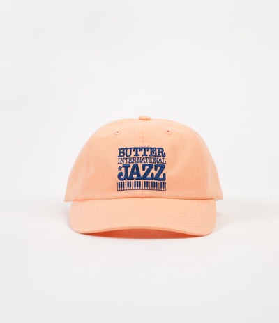 Butter Goods Jazz 6 Panel Cap - Peach