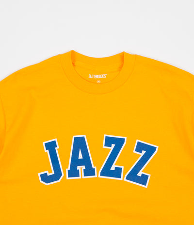 Butter Goods Jazz T-Shirt - Gold