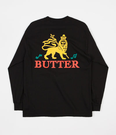 Butter Goods Judah Long Sleeve T-Shirt - Black