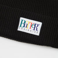 Butter Goods Jumble Beanie - Black thumbnail