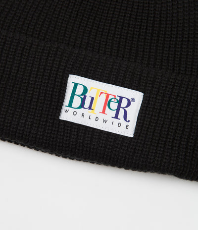 Butter Goods Jumble Beanie - Black