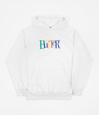 Butter Goods Jumble Embroidered Hoodie - Ash Grey