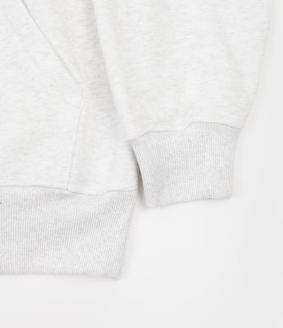 Butter Goods Jumble Embroidered Hoodie - Ash Grey