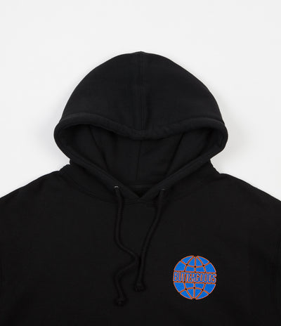 Butter Goods Keyline Worldwide Logo Hoodie - Black