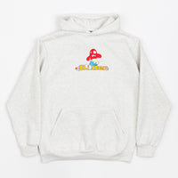 Butter Goods x The Smurfs Lazy Logo Hoodie - Ash Grey thumbnail