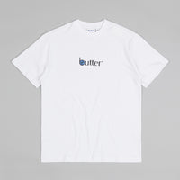 Butter Goods Leaf Classic Logo T-Shirt - White thumbnail