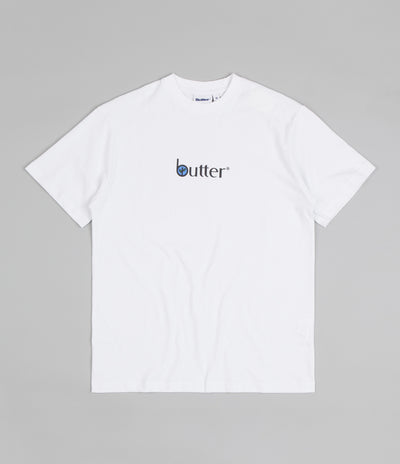 Butter Goods Leaf Classic Logo T-Shirt - White