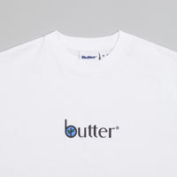 Butter Goods Leaf Classic Logo T-Shirt - White thumbnail