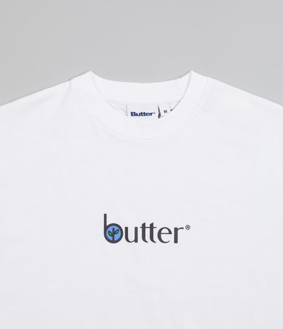 Butter Goods Leaf Classic Logo T-Shirt - White