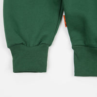 Butter Goods Logo Crewneck Sweatshirt - Forest Green thumbnail