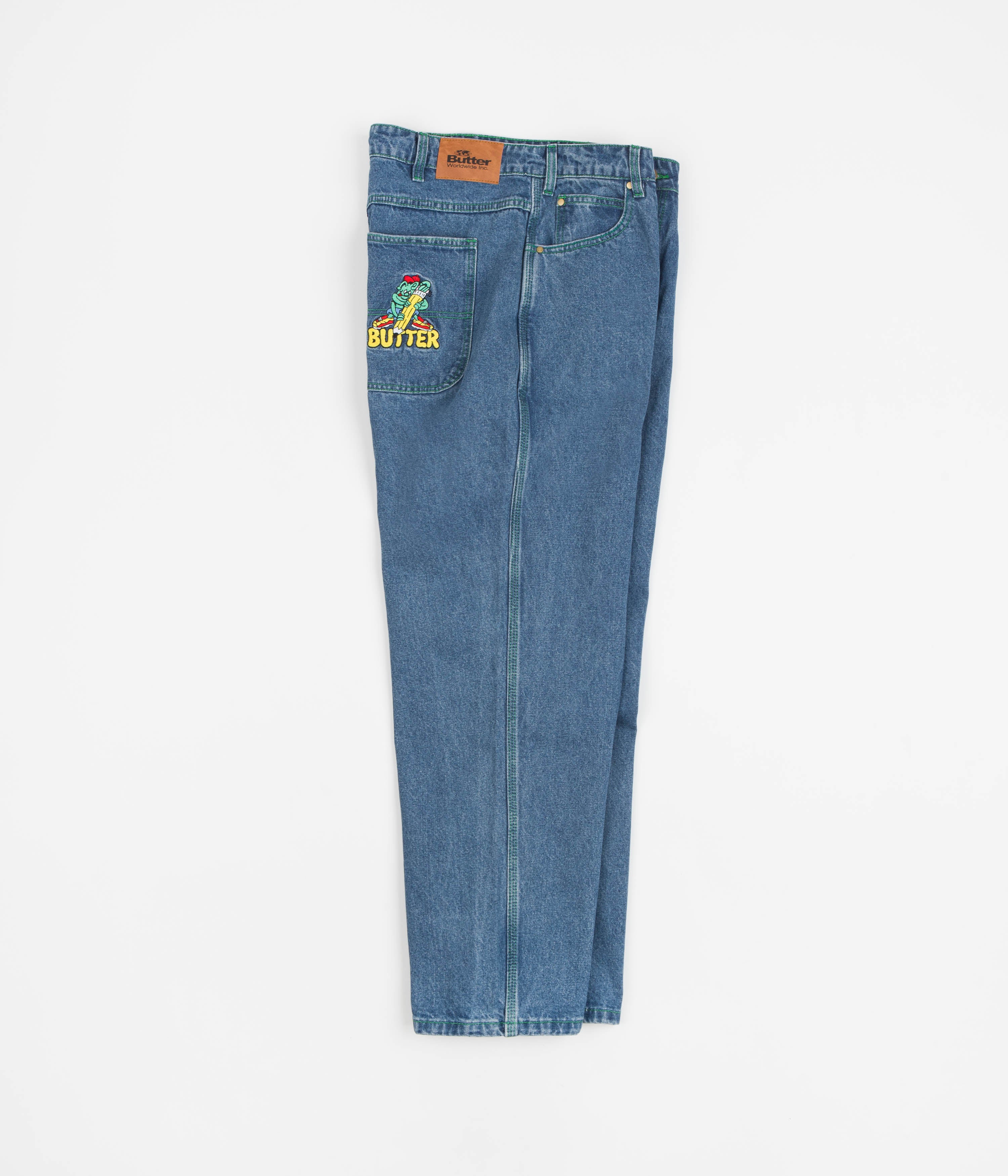 Butter Goods Martian Jeans Washed Indigo Flatspot