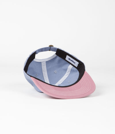 Butter Goods Martian Washed Cap - Blue / Mauve