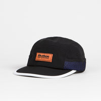 Butter Goods Mesh Pocket 5 Panel Cap - Black thumbnail