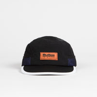 Butter Goods Mesh Pocket 5 Panel Cap - Black thumbnail