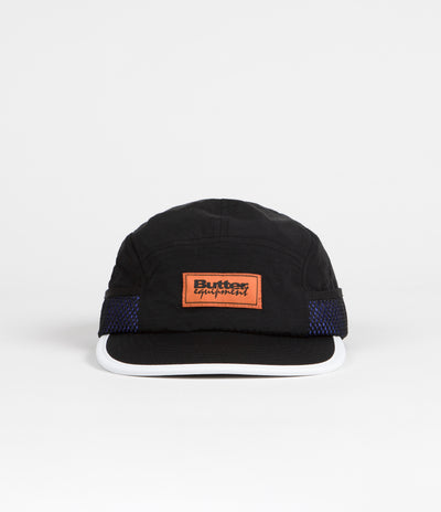 Butter Goods Mesh Pocket 5 Panel Cap - Black