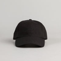 Butter Goods Milan Tonal 6 Panel Cap - Black thumbnail