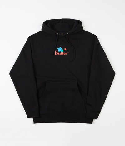 Butter Goods Mineral Classic Logo Hoodie - Black