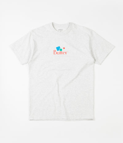 Butter Goods Mineral Classic Logo T-Shirt - Ash Grey