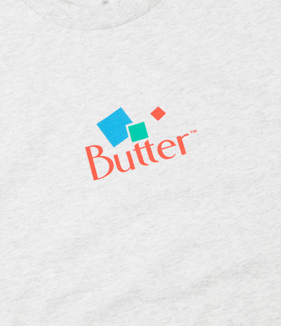 Butter Goods Mineral Classic Logo T-Shirt - Ash Grey